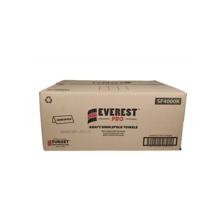 Everest Pro SF4000K Singlefold Towels – Kraft – Case 1