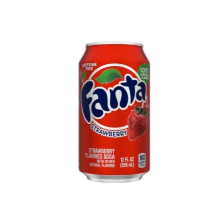 Fanta Strawberry Cans - 12 x 355ML Case