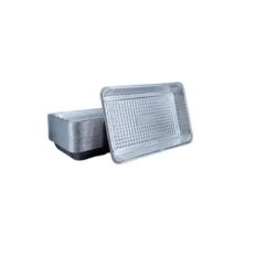 Full Size Heavy Duty Aluminum Foil Trays – Medium Depth, Case