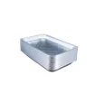 Full Size Shallow Depth Heavy Duty Aluminum Foil Trays – Case 2