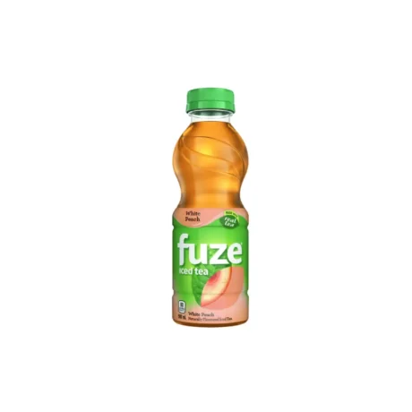 Fuze White Peach Iced Tea PET Bottle - 12 x 500ML Case