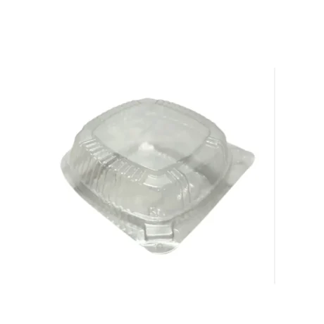 Plastic Clamshell Containers – Clear PET, 5″ x 5″, HQ-1105, 100 Pack