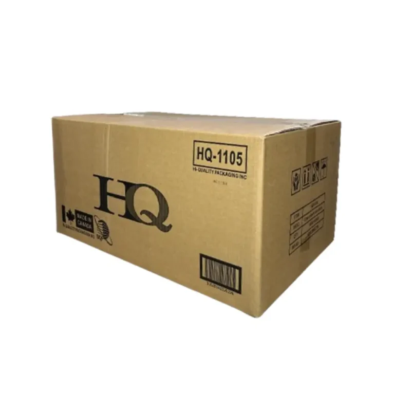 HQ 1105 Clear plastic Chamshell container 2