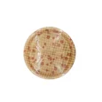 HQ-65 Round 15″ Sushi Party Trays – Gold Print Base & Clear Lid Combo 2