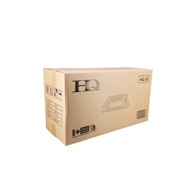 HQ Clear Plastic Meat Produce Trays 2S