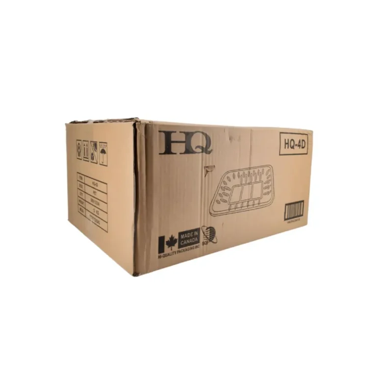 HQ Clear Plastic Meat Produce Trays 4D 2