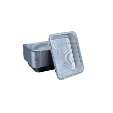 Half Size Heavy Duty Aluminum Foil Trays – Deep Depth, Case