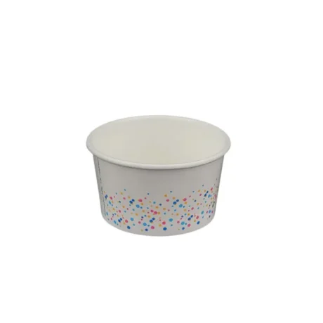 Ice Cream Paper Cups – Celebration Print, 4oz, 50 Pack
