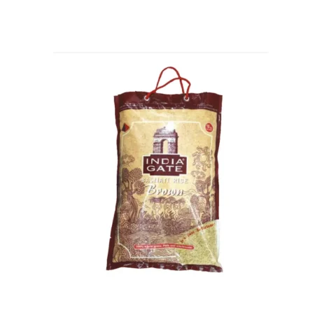 India Gate - Premium Brown Basmati Rice - Each 10Lbs