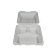 MFPP 803 – 8 x 8 x 3 Clamshell Food Container – Three Comp – Case 2