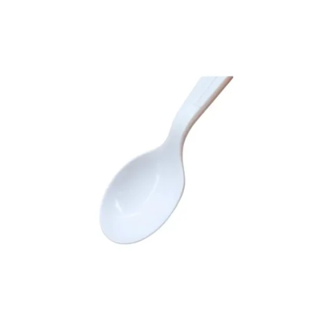 Plastic Bulk Soup Spoons - White - Medium Weight  - Case