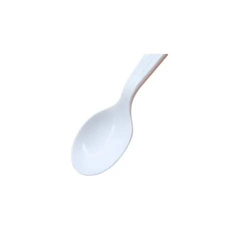 Retail Plastic Soup Spoons - White - Heavy Weight  - 50 Pack