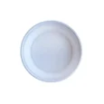 Round RC48 White 9″ Heavy Duty Container & Clear Lid Combo 48oz 2