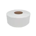 Snowsoft JRT1000 Deluxe 2 Ply White Jumbo Toilet Paper Roll Tissue – 1000′ 2