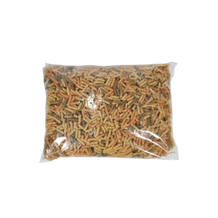 Unico Vegetable Triple Colour Fusilli Pasta 1