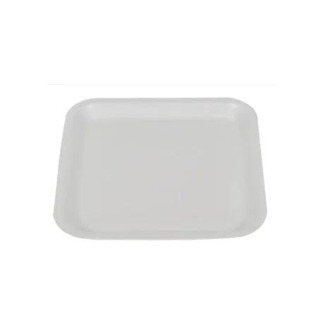 Foam Meat Trays - White, 1S, Case (Dyne-A-Pak)