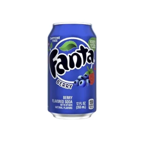 Fanta Berry Cans - 12 x 355ML Case