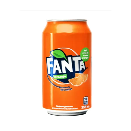 Fanta Orange Cans - 24 x 355ML Case