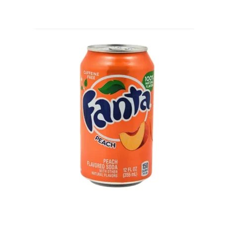 Fanta Peach Cans  – 12 x 355ML Case