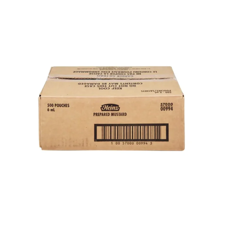 heinz mustard portions