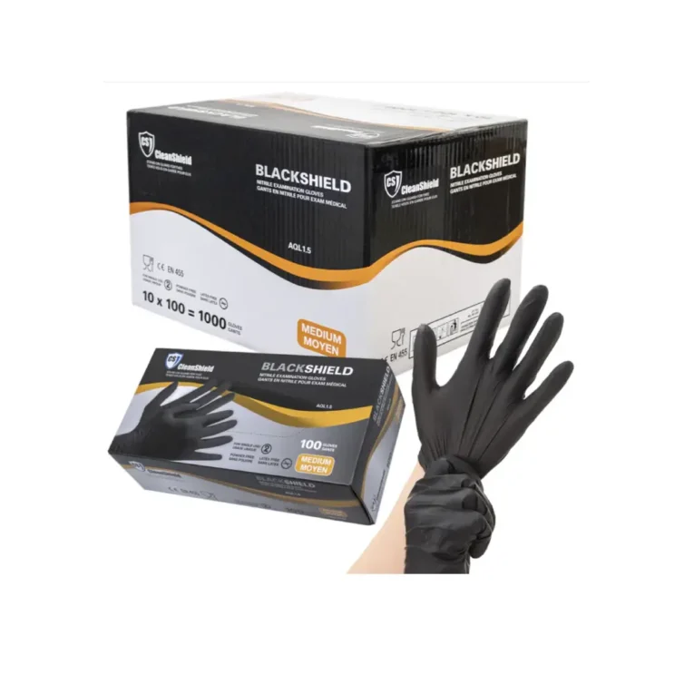 medium nitrile gloves case