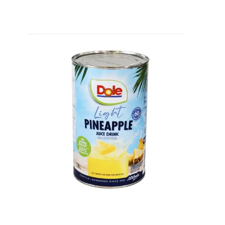 pineapple juice dole light canned