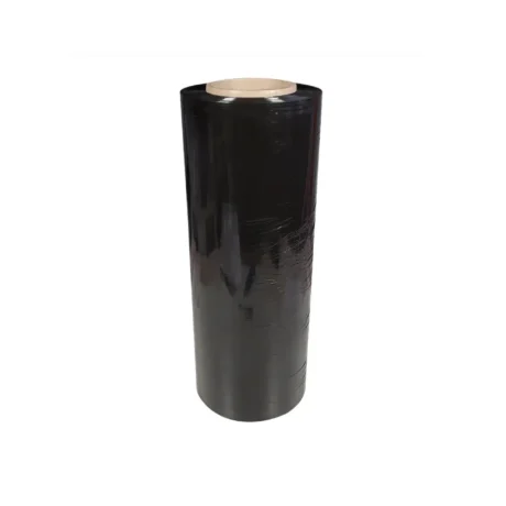 Shrink Wrap - 14" x 90 Gauge x 1300ft, Black, Rhino, Case