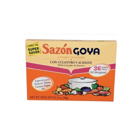 Sazon Goya - Cilantro/Achiote - Jumbo - Case