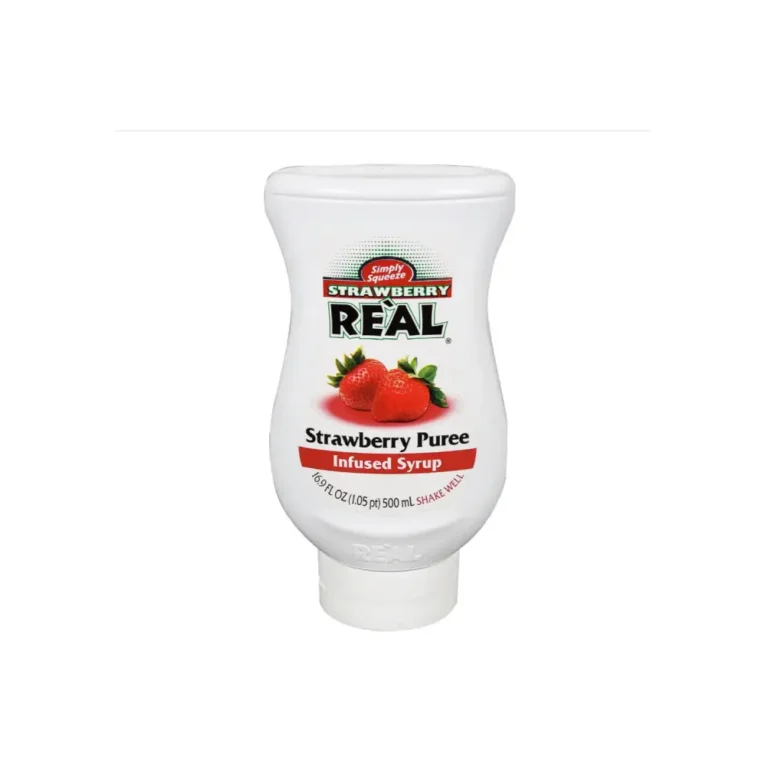 simply squeezed strawberry real