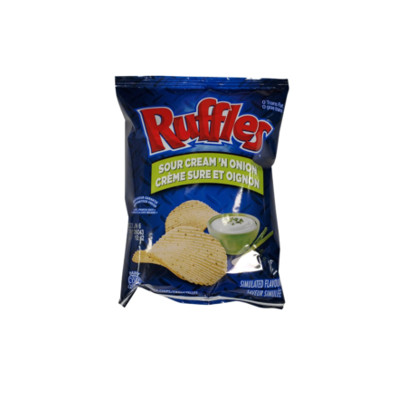 Ruffle's Sour Cream & Onion - 48 x 40G, Case