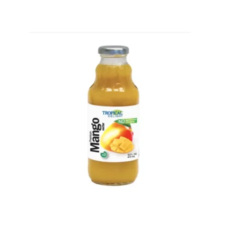 Tropical Delight Mango Nectar Bottles - 12 x 473ML Case