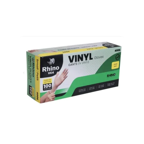 Clear Vinyl Gloves - Small - 100 Pack