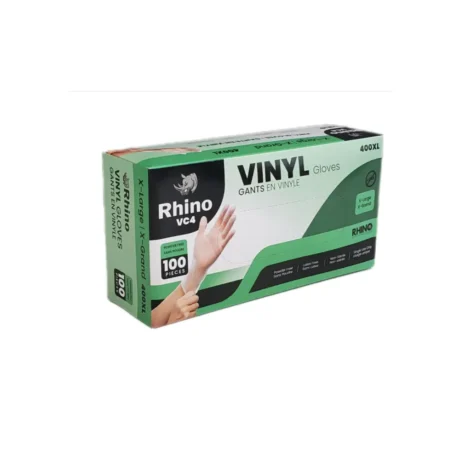 Clear Vinyl Gloves - Extra Large - 100 Pack
