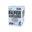 PE Lined Paper Round Container – Kraft, 750ml, Case 3