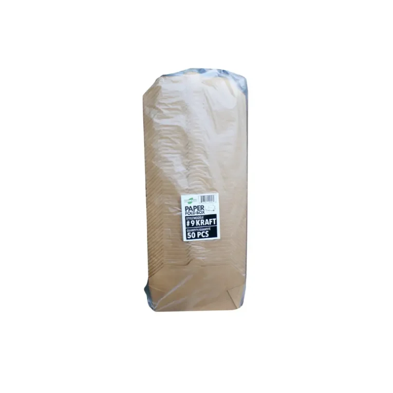 Paper Fold Box – Kraft, #9, Case 3