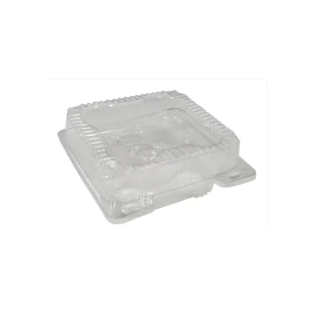 Hinged Clear Deli Containers – 6oz, Value BD06, Case