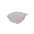 value+ clear hinged container 48oz 1
