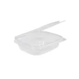 value+ clear hinged deli container 8oz 1
