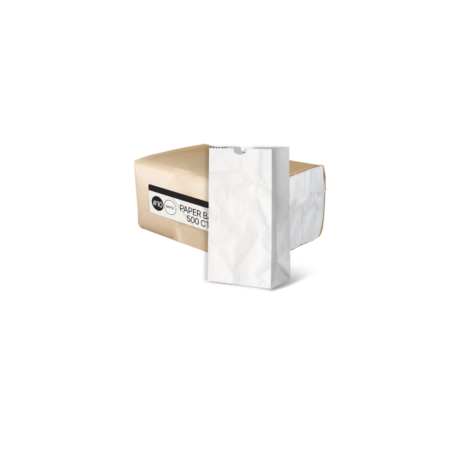 #10 White Paper Bags – Made In Canada, Case