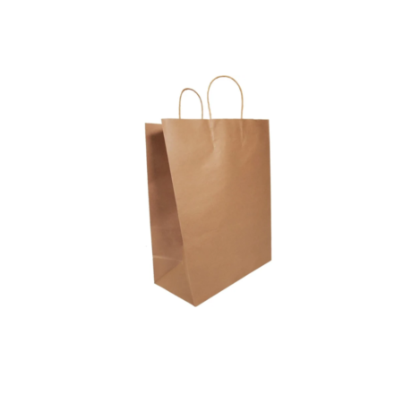 Kraft Twist Handle Bags Vanity - 13″ x 7″ x 17″, Case