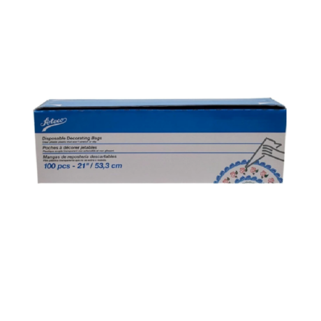 Ateco Disposable 21" Pastry Bag - 100/Roll, Case