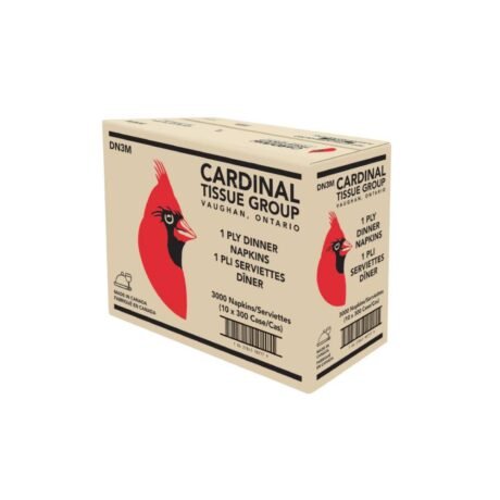 1 Ply Dinner Napkins - Cardinal Tissue, Case