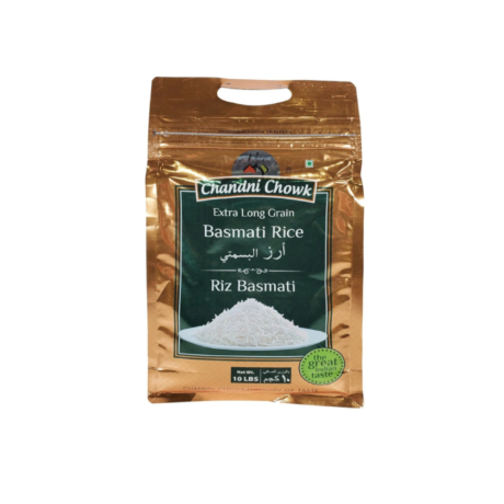 Chandni Chowk Extra Long Basmati Rice - Fine Dine, 4 x 10LB, Case