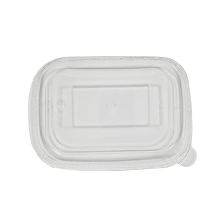 PET Rectangle Lid - For 500/750/1000ml Paper Container - Eco-Craze, Case