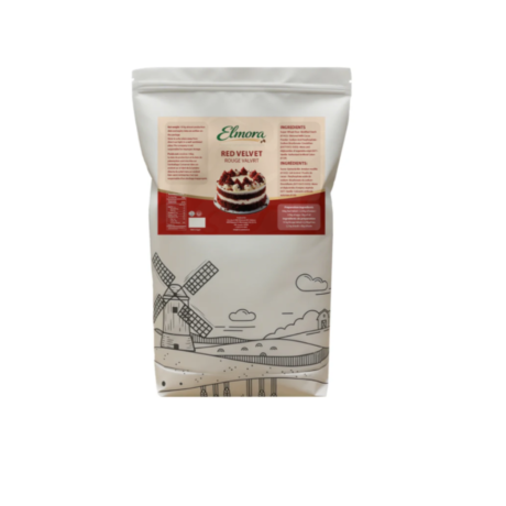 Elmora Red Velvet Cake Mix - 10KG, Sack