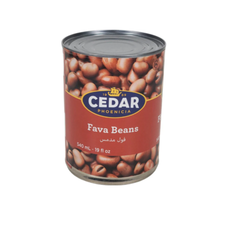 Cedar Fava Beans - Foul - 24 x 540ML, Case