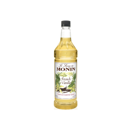 Monin French Vanilla Syrup - 4 x 1L, Case