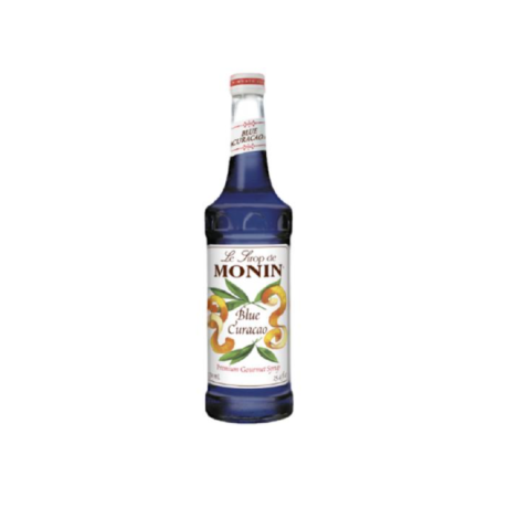 Monin Blue Curacao Syrup - 4 x 1L, Case