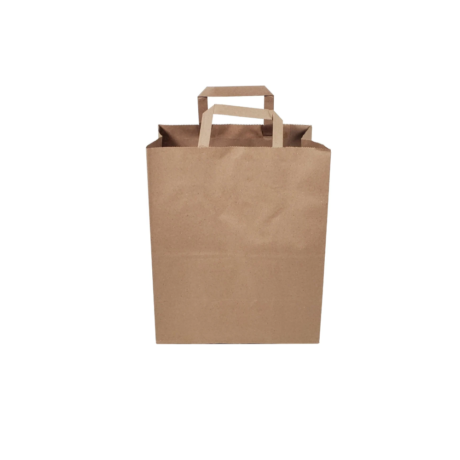 Kraft Twist Handle Bags Vanity - 8″ x 5″ x 11″, Case
