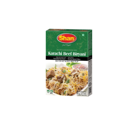 Shan Karachi Beef Biriyani - 144 x 60G, Case